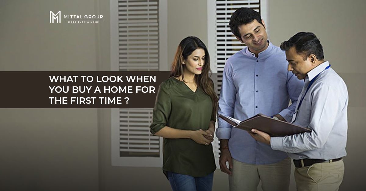 What to look for when buying home for the first time?