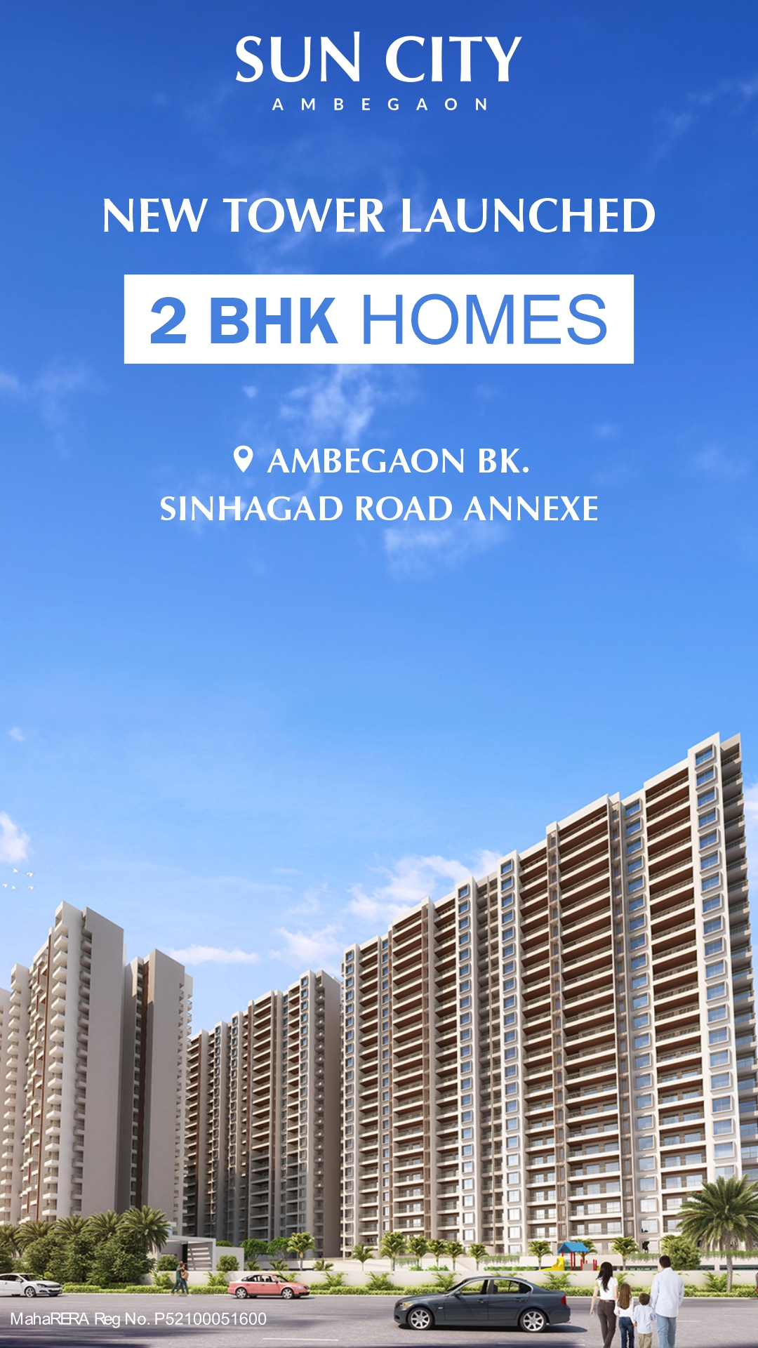2 BHK flats for sale in Sinhgad Road Pune