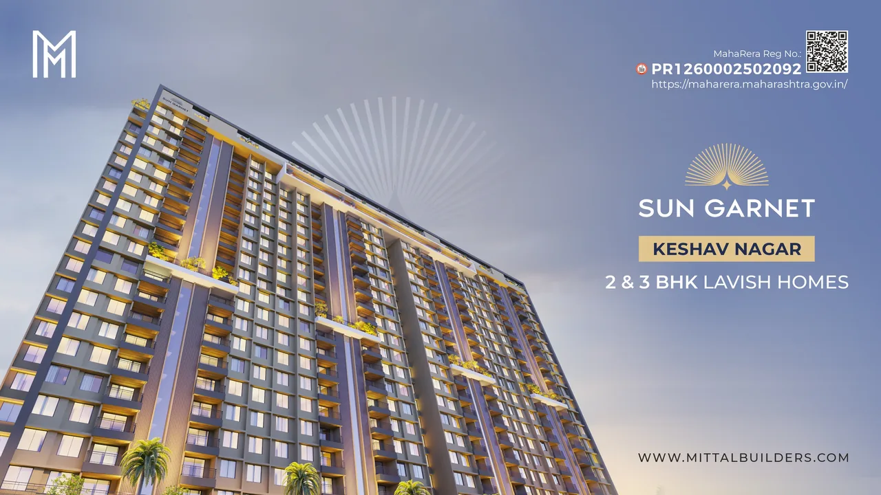 Sun Garnet walkthrough video: 2 & 3 BHK homes in Keshav Nagar, Pune