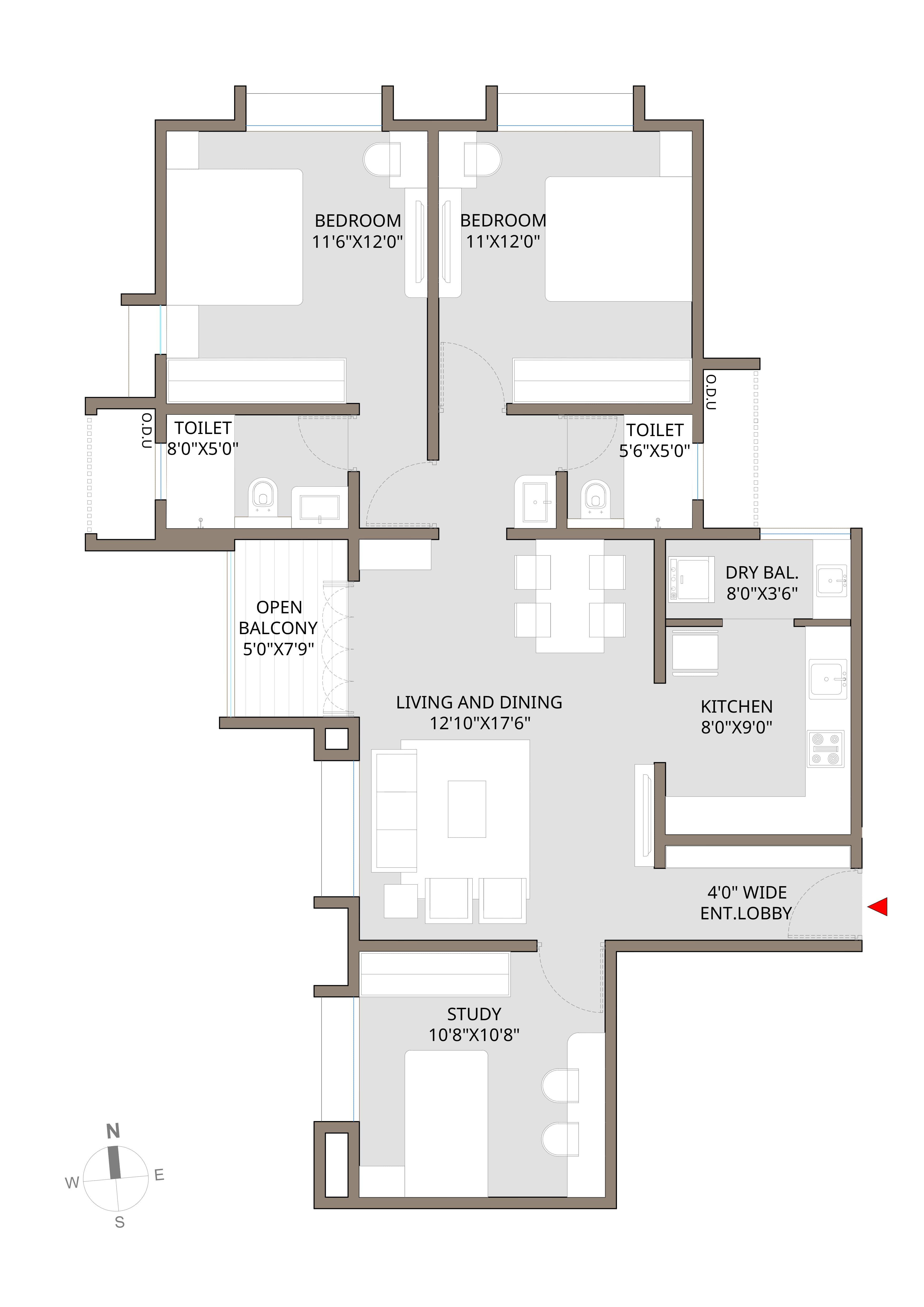 Sun-Orchid-floor-plan-1169-3BHK