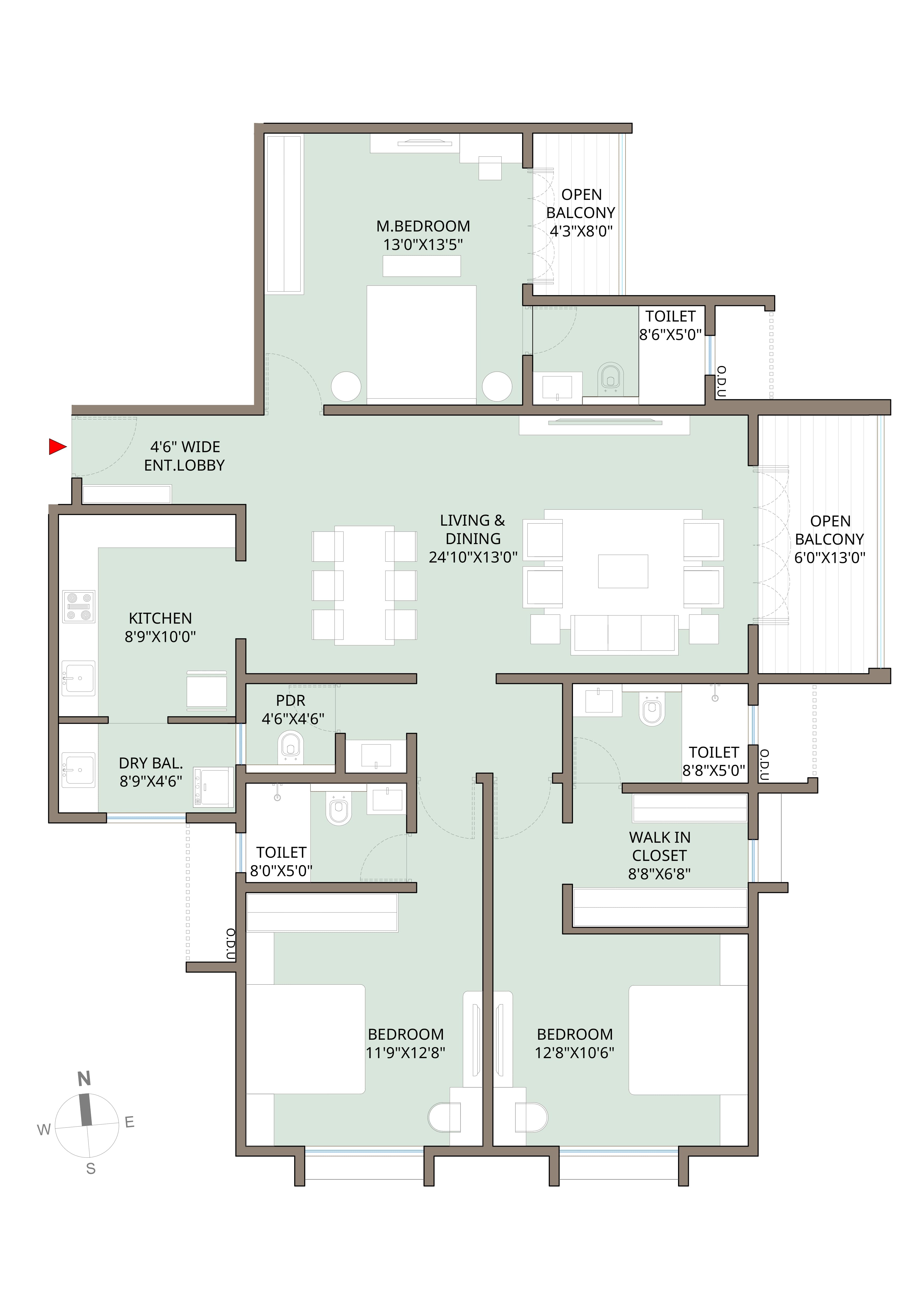 Sun-Orchid-floor-plan-1292-2-5BHK